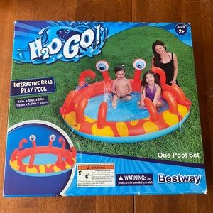 Brand new unopened Interactive Crab Play Pool by H2O